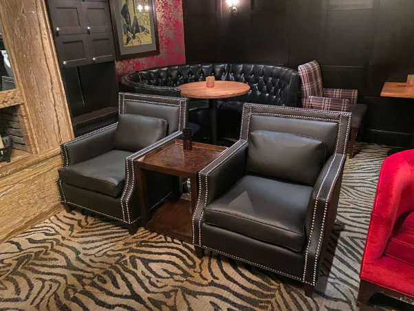 Wink and Nod Restaurant chairs